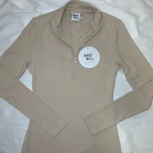 Princess Polly Beige Kiara Mini Dress - Picture 5 of 6